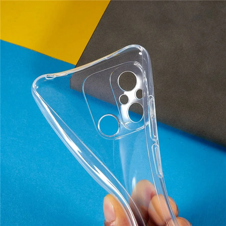 For Xiaomi Redmi 12C 4G Drop Protection Phone Shell Protector, Phone Case Ultra Thin High Transparency Clear Flexible TPU Cover-Cellmalls