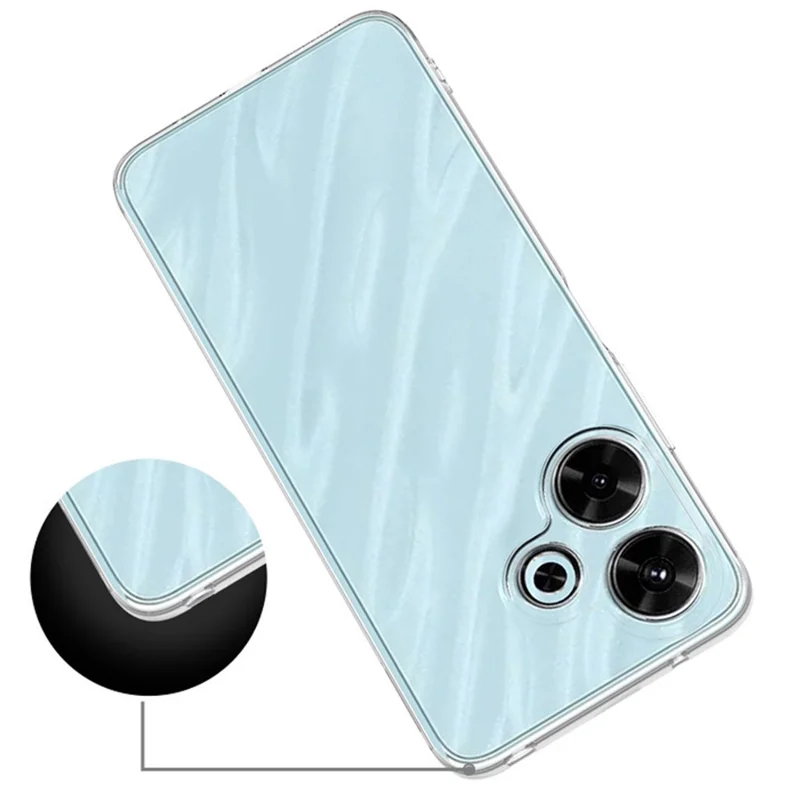 For Xiaomi Redmi 13 5G / 13 4G Case Transparent Ultra Slim Soft TPU Phone Cover-Cellmalls