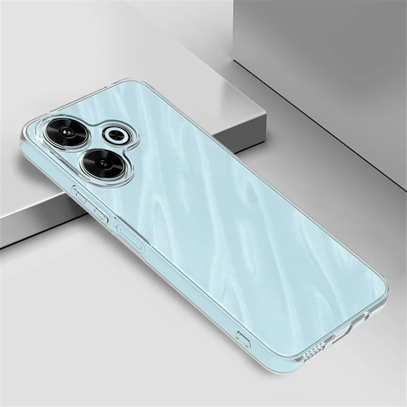 For Xiaomi Redmi 13 5G / 13 4G Case Transparent Ultra Slim Soft TPU Phone Cover-Cellmalls