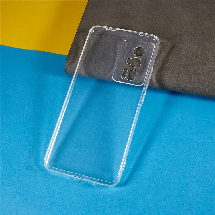 For Xiaomi Poco F5 Pro 5G / Redmi K60 Pro 5G / K60 5G Mobile Phone Case Ultra-Thin High Transparency Clear Flexible TPU Cover-Cellmalls
