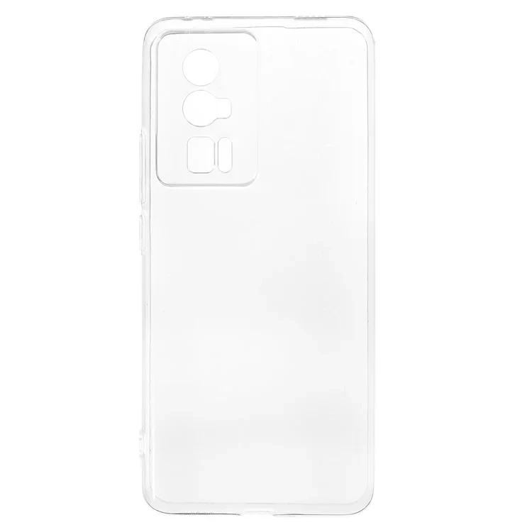 For Xiaomi Poco F5 Pro 5G / Redmi K60 Pro 5G / K60 5G Mobile Phone Case Ultra-Thin High Transparency Clear Flexible TPU Cover-Cellmalls