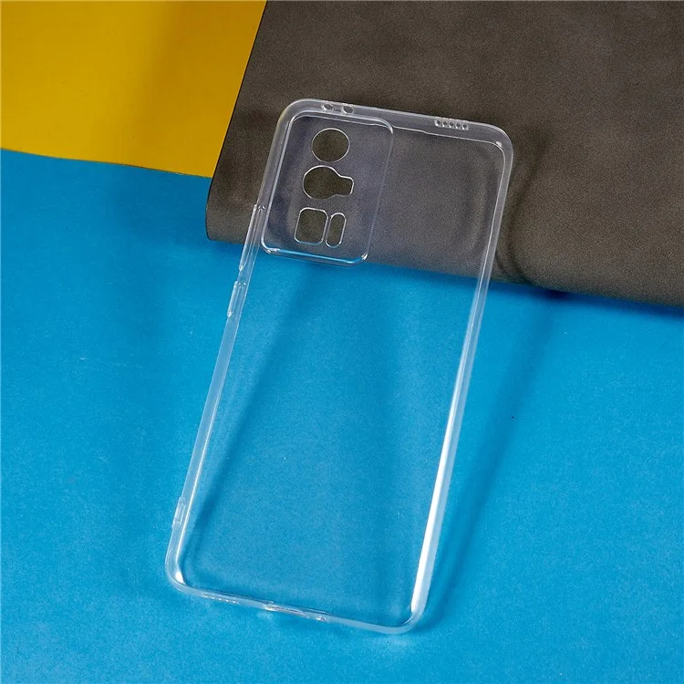 For Xiaomi Poco F5 Pro 5G / Redmi K60 Pro 5G / K60 5G Mobile Phone Case Ultra-Thin High Transparency Clear Flexible TPU Cover-Cellmalls