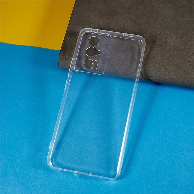 For Xiaomi Poco F5 Pro 5G / Redmi K60 Pro 5G / K60 5G Mobile Phone Case Ultra-Thin High Transparency Clear Flexible TPU Cover-Cellmalls