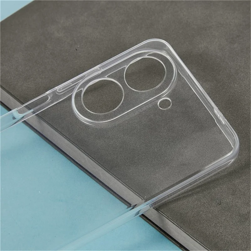 For Xiaomi Redmi A5 4G (171.7mm) / Poco C71 Back Cover Ultra Thin Flexible TPU Clear Phone Case-Cellmalls