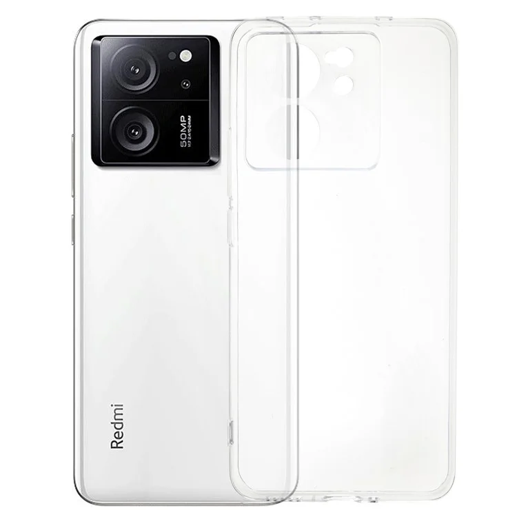 For Xiaomi Redmi K60 Ultra / 13T / 13T Pro Super Clear Phone Case TPU Phone Shell Ultra-Thin Precise Cutouts Back Cover-Cellmalls
