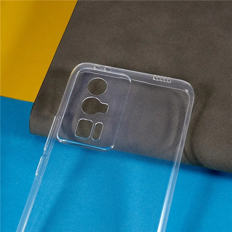 For Xiaomi Poco F5 Pro 5G / Redmi K60 Pro 5G / K60 5G Mobile Phone Case Ultra-Thin High Transparency Clear Flexible TPU Cover-Cellmalls