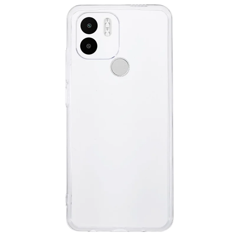 For Xiaomi Redmi A1+ 4G / A2+ 4G / C50 4G Transparent Soft TPU Phone Case Ultra-Thin Anti-Drop Back Cover-Cellmalls
