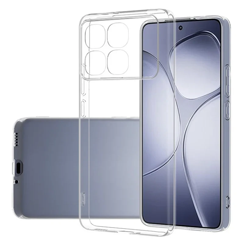 For Xiaomi Redmi K70 Ultra Case Clear Ultra-Thin Soft TPU Phone Cover-Cellmalls