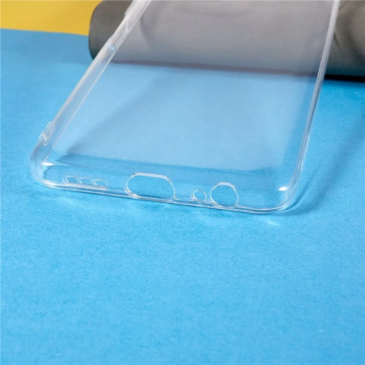 For Xiaomi Poco M5s 4G / Redmi Note 10 4G / Note 10S 4G Transparent Anti-Collision Phone Case Ultra Thin Clear Flexible TPU Cover-Cellmalls
