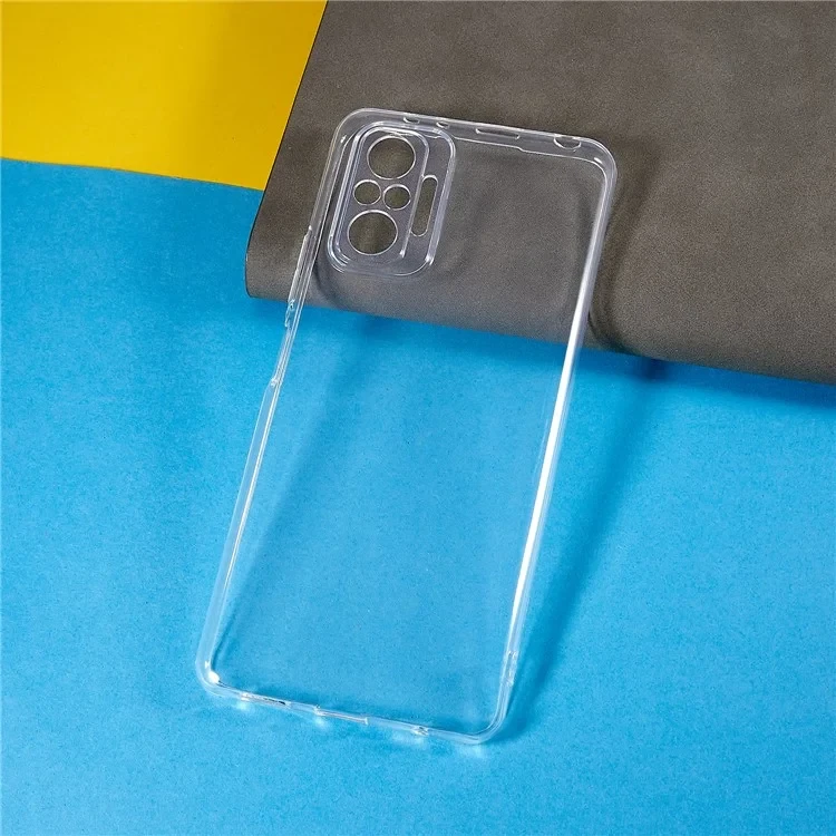 For Xiaomi Redmi Note 10 Pro Max 4G Anti-Scratch Phone Case Ultra Thin High Transparency Clear Soft TPU Cover-Cellmalls