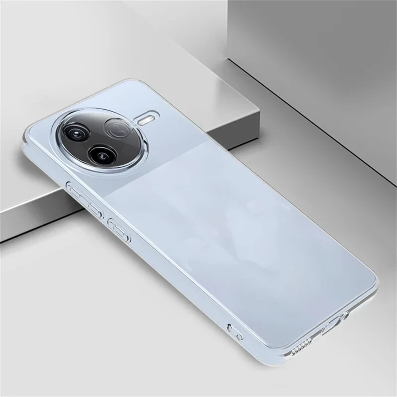 For Xiaomi Poco F7 Pro 5G / Redmi K80 5G Clear Phone Case Ultra-Thin Flexible TPU Back Cover-Cellmalls