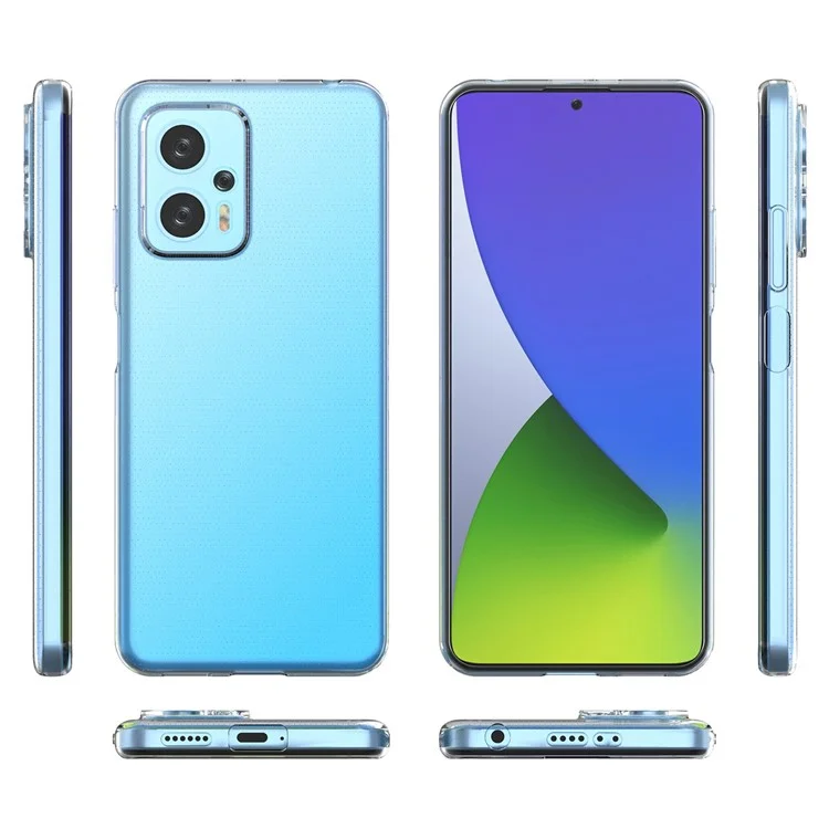 For Xiaomi Redmi Note 11T Pro 5G / Note 11T Pro+ 5G / Poco X4 GT 5G / Redmi K50i 5G Clear Ultra Slim Phone Case Anti-Scratch Soft TPU Cover-Cellmalls