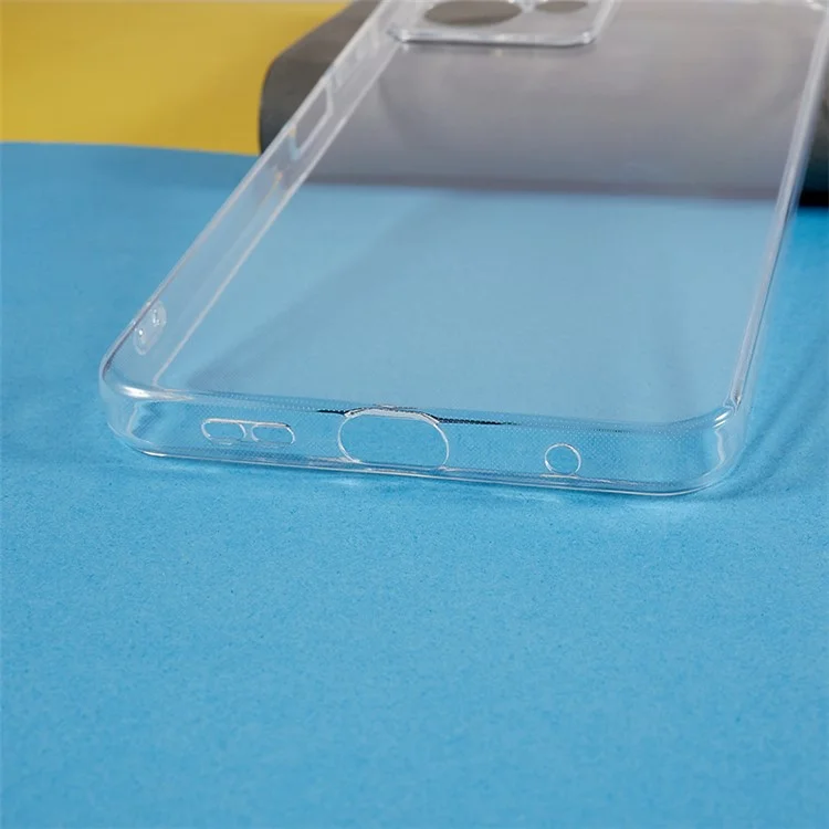 For Xiaomi Redmi Note 12 4G Mobile Phone Case Ultra-Thin Anti-Drop Clear TPU Back Cover-Cellmalls