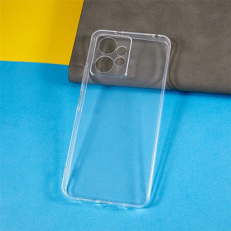 For Xiaomi Redmi Note 12 4G Mobile Phone Case Ultra-Thin Anti-Drop Clear TPU Back Cover-Cellmalls