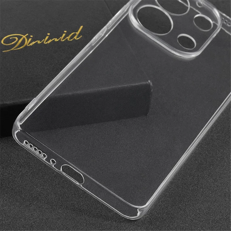For Xiaomi Redmi Note 13 5G TPU Case Precise Cutout Phone Back Cover-Cellmalls