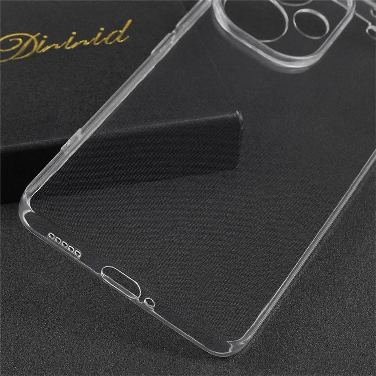For Xiaomi Redmi Note 13 Pro+ 5G Precise Cutouts Ultra-Thin TPU Clear Phone Case Cell Phone Cover-Cellmalls