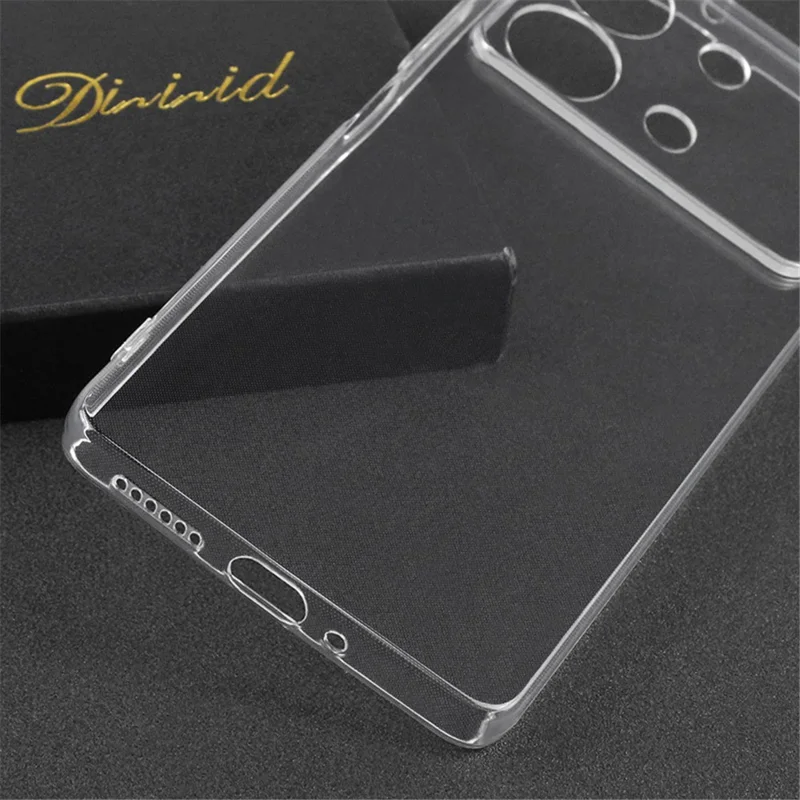For Xiaomi Redmi Note 13R Pro 5G TPU Case Precise Lens Cutout HD Clear Phone Cover-Cellmalls