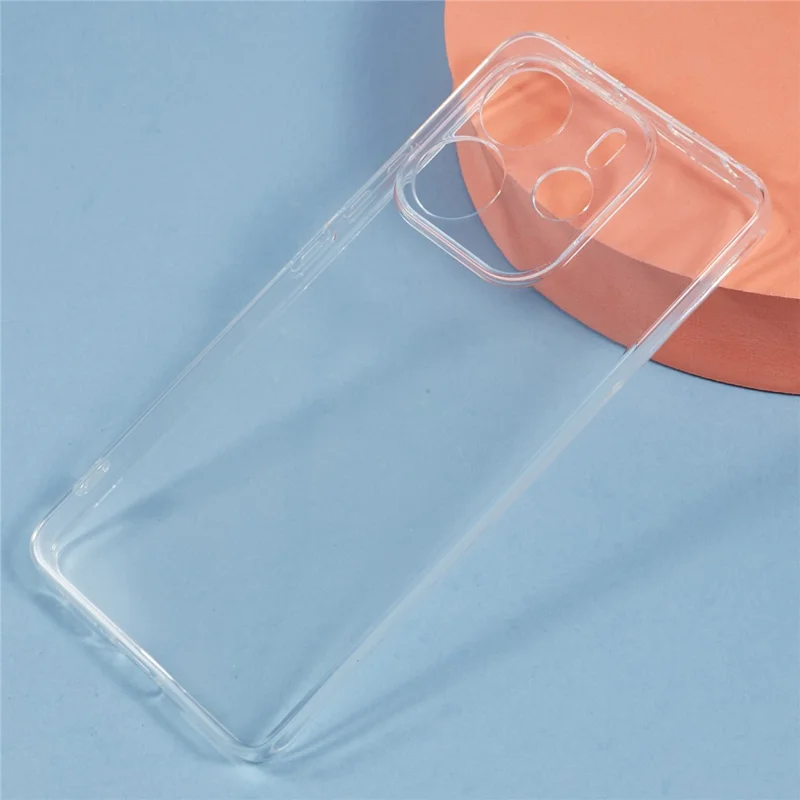For Xiaomi Redmi Note 14 4G (163.25x76.55x8.16mm) Clear Phone Case Ultra-Thin Flexible TPU Back Cover-Cellmalls