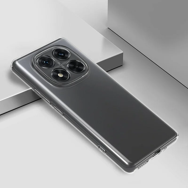 For Xiaomi Redmi Note 14 Pro 5G / Poco X7 5G Case Ultra-Thin Flexible TPU Clear Phone Cover-Cellmalls