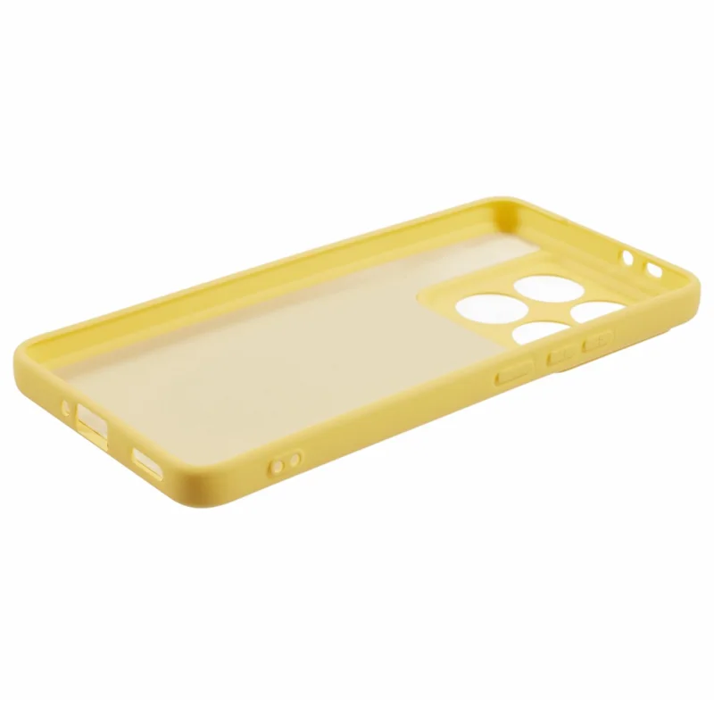 For Xiaomi 14T Pro Case Arc Edge 2.0mm TPU Protective Phone Cover - Yellow-Cellmalls