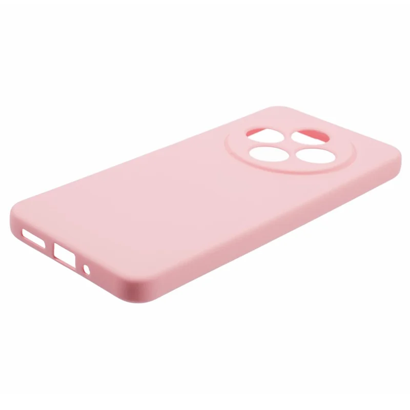 For Xiaomi Poco C75 4G / Redmi 14R 5G / 14C 4G Case Arc Edge 2.0mm TPU Protective Phone Cover - Pink-Cellmalls
