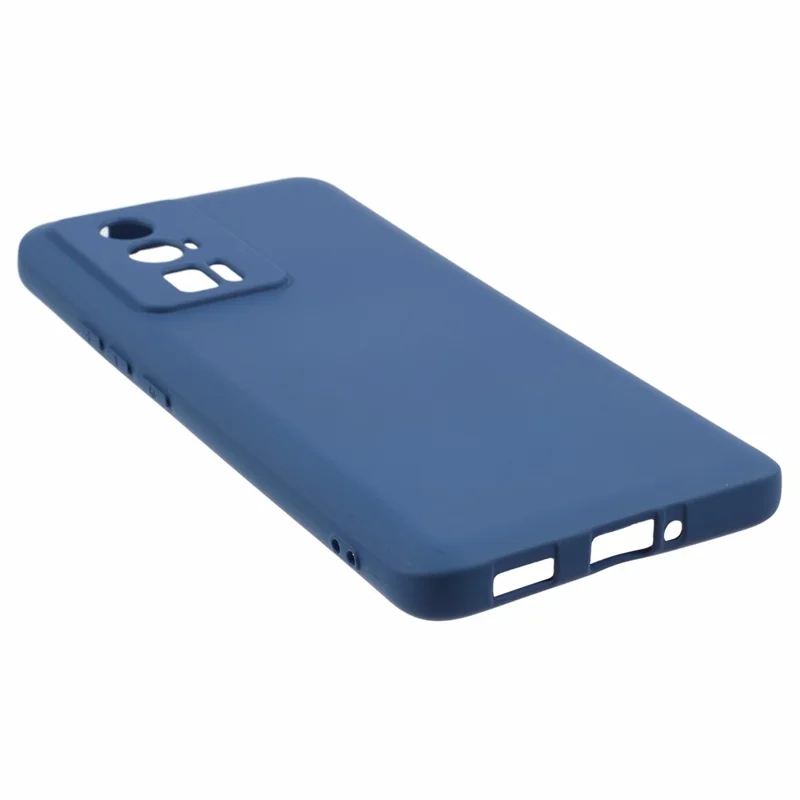For Xiaomi Poco F5 Pro 5G / Redmi K60 5G / K60 Pro 5G TPU Case Arc Edge 2.0mm Soft Touch Phone Cover - Blue-Cellmalls
