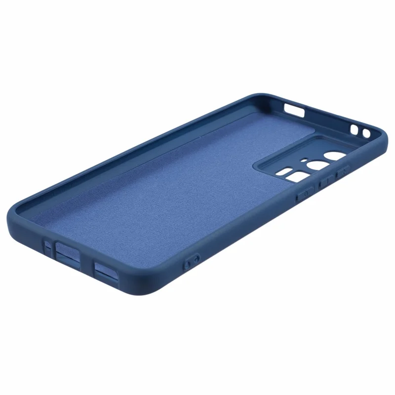 For Xiaomi Poco F5 Pro 5G / Redmi K60 5G / K60 Pro 5G TPU Case Arc Edge 2.0mm Soft Touch Phone Cover - Blue-Cellmalls