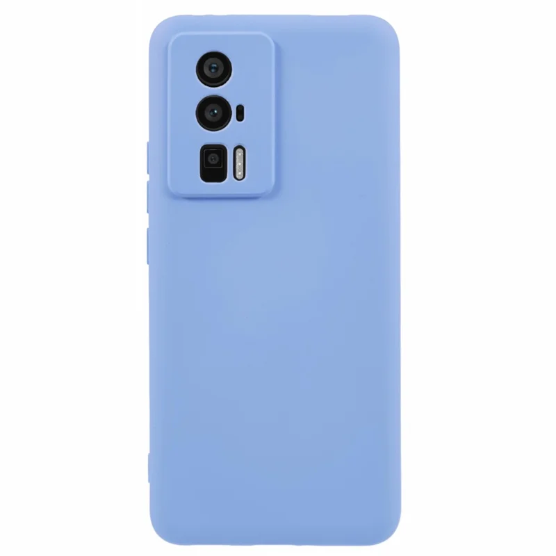 For Xiaomi Poco F5 Pro 5G / Redmi K60 5G / K60 Pro 5G TPU Case Arc Edge 2.0mm Soft Touch Phone Cover - Blue-Cellmalls