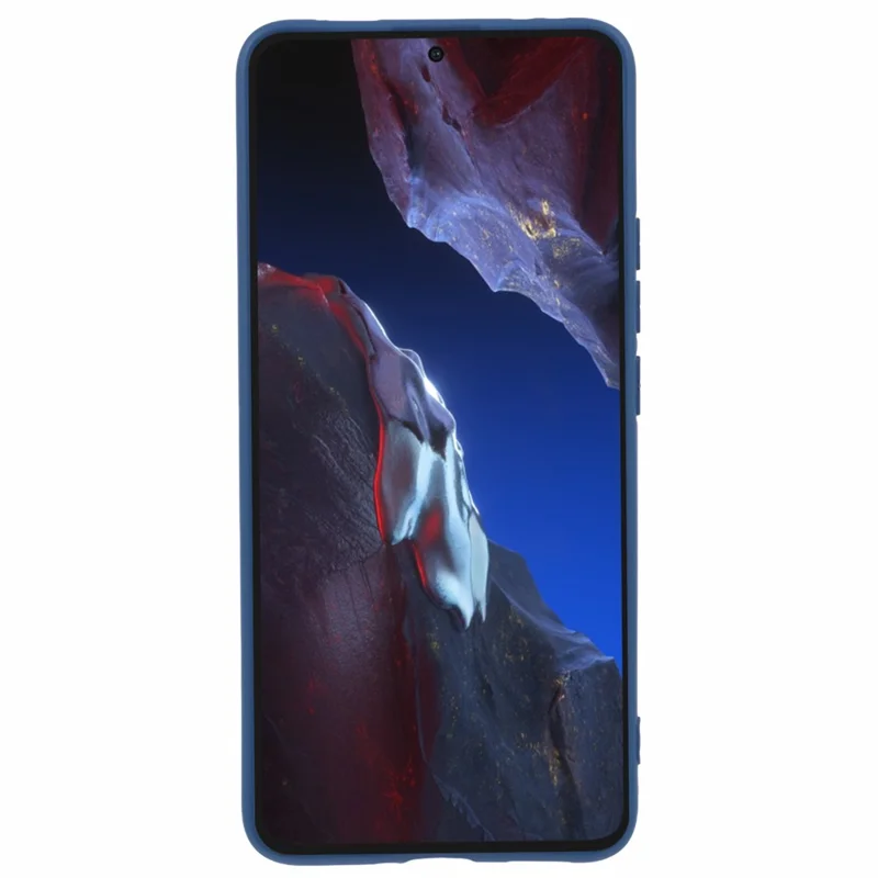 For Xiaomi Poco F5 Pro 5G / Redmi K60 5G / K60 Pro 5G TPU Case Arc Edge 2.0mm Soft Touch Phone Cover - Blue-Cellmalls