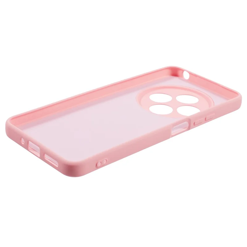 For Xiaomi Poco C75 4G / Redmi 14R 5G / 14C 4G Case Arc Edge 2.0mm TPU Protective Phone Cover - Pink-Cellmalls