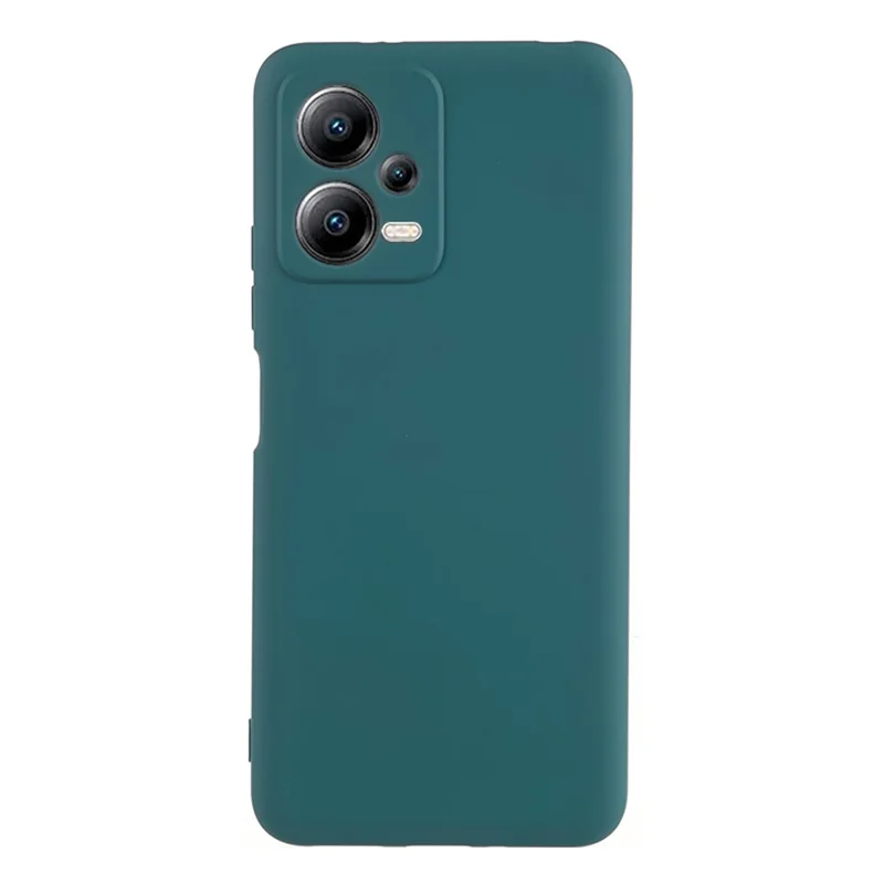 For Xiaomi Poco X5 5G / Redmi Note 12 5G (India) Cell Phone Case TPU 2.0mm Thick Arc Edge Phone Cover - Grey-Cellmalls