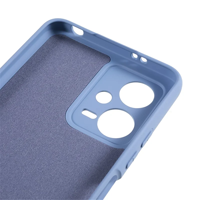 For Xiaomi Poco X5 5G / Redmi Note 12 5G (India) Cell Phone Case TPU 2.0mm Thick Arc Edge Phone Cover - Grey-Cellmalls