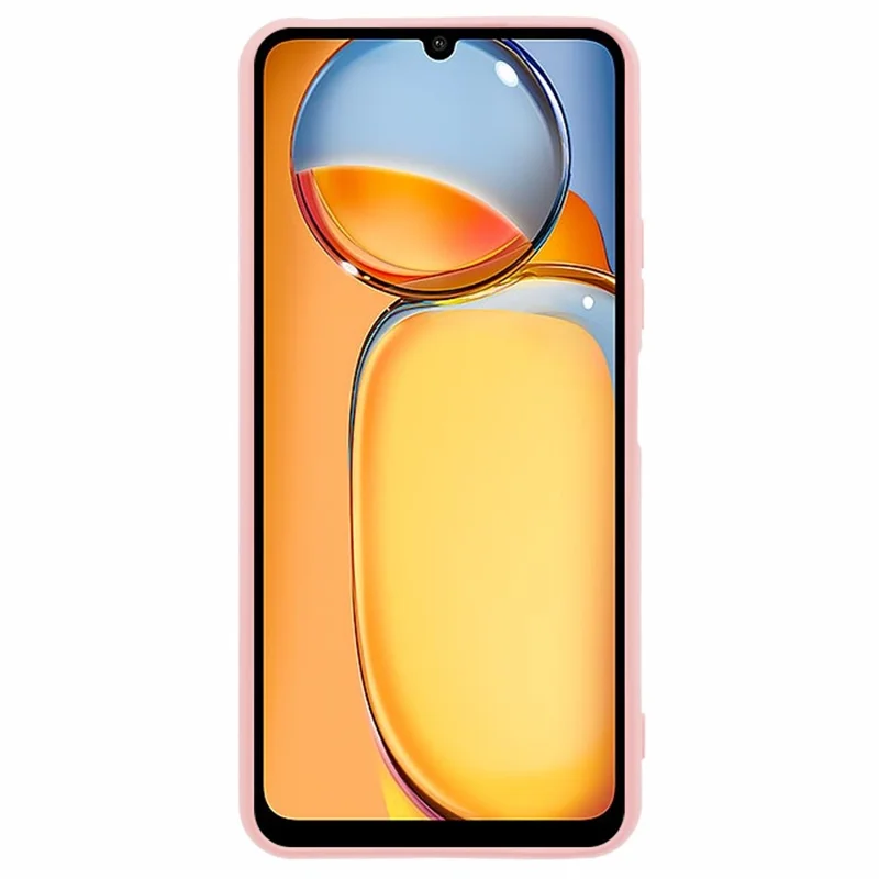 For Xiaomi Redmi 13C 4G / Poco C65 4G Case 2.0mm TPU Phone Cover Arc Edge - Pink-Cellmalls