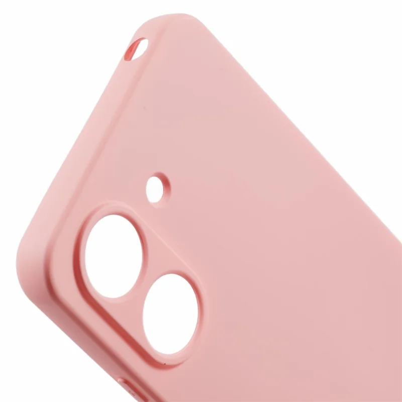 For Xiaomi Redmi 13C 4G / Poco C65 4G Case 2.0mm TPU Phone Cover Arc Edge - Pink-Cellmalls