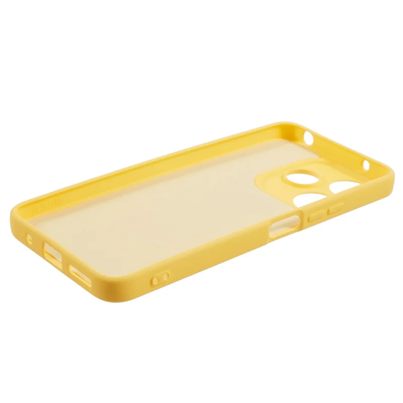For Xiaomi Redmi 13 5G  /  13 4G Case Arc Edge 2.0mm TPU Protective Phone Cover - Yellow-Cellmalls
