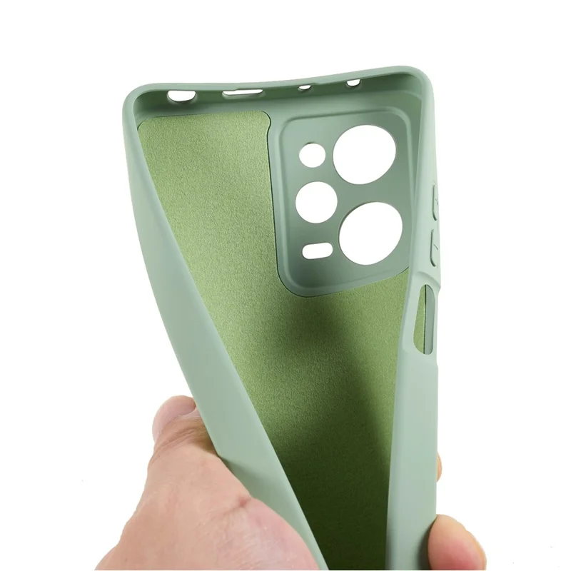 TPU Phone Case for Xiaomi Poco X5 Pro 5G / Redmi Note 12 Pro Speed 5G , 2.0mm TPU Arc Edge Cover - Green-Cellmalls