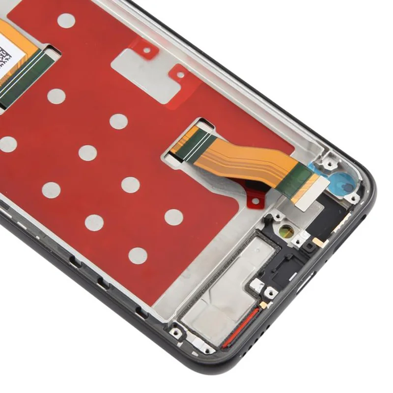 For Honor X60 5G Grade C LCD Screen and Digitizer Assembly + Frame (Without Logo) - Black-Cellmalls