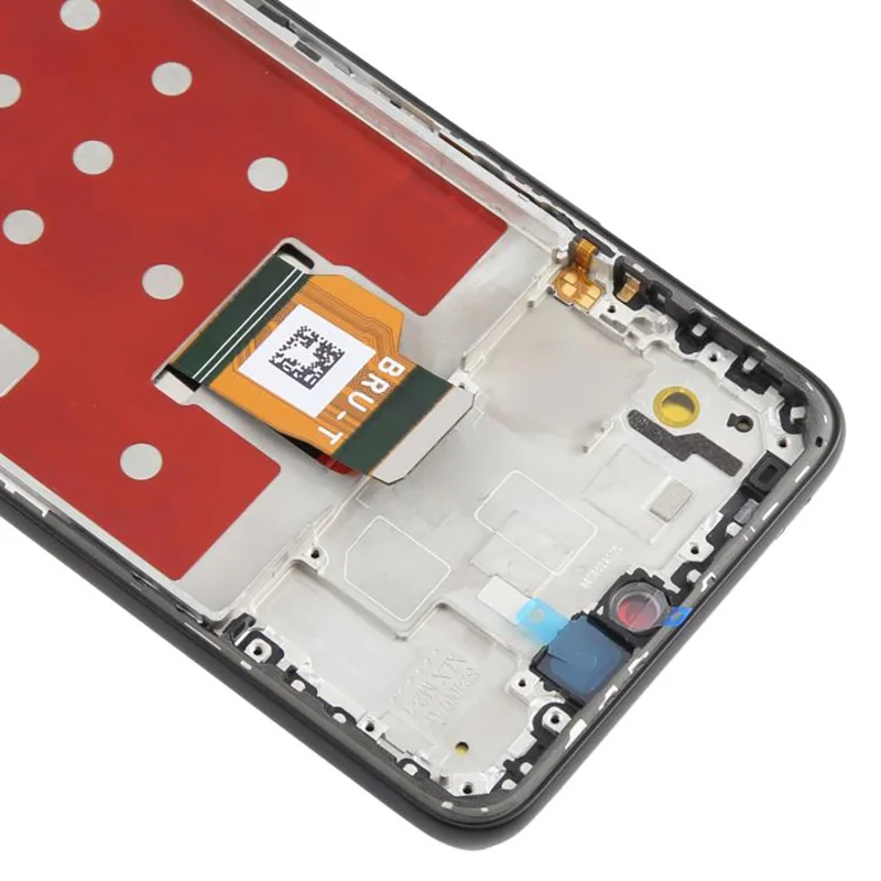 For Honor X60 5G Grade C LCD Screen and Digitizer Assembly + Frame (Without Logo) - Black-Cellmalls