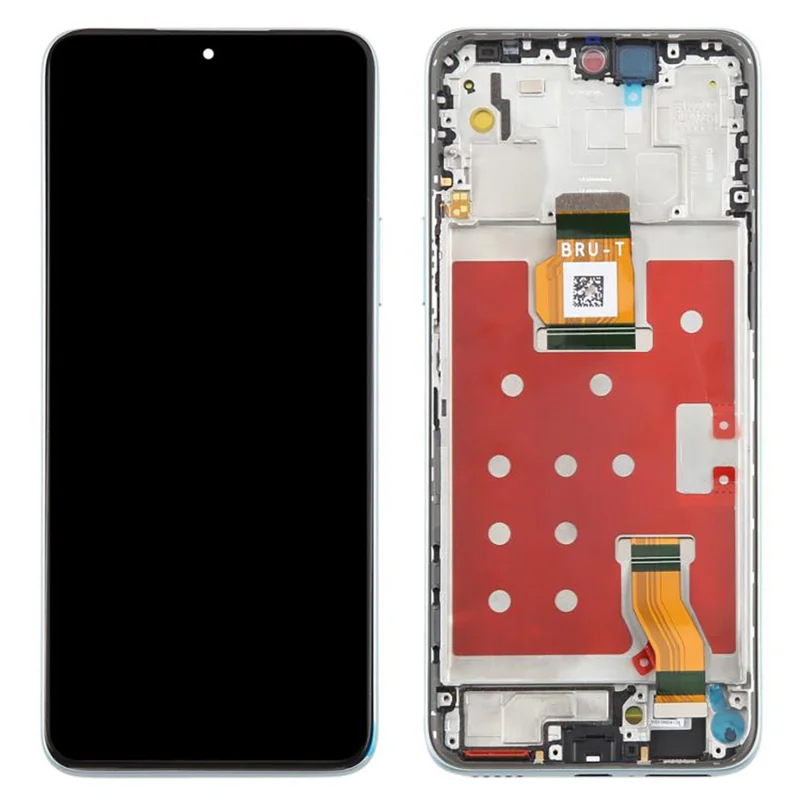 For Honor X60 5G Grade C LCD Screen and Digitizer Assembly + Frame (Without Logo) - Black-Cellmalls