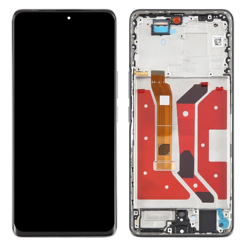 For Honor X9c 5G OEM Grade S AMOLED Screen and Digitizer Assembly + Frame (Without Logo) - Black-Cellmalls