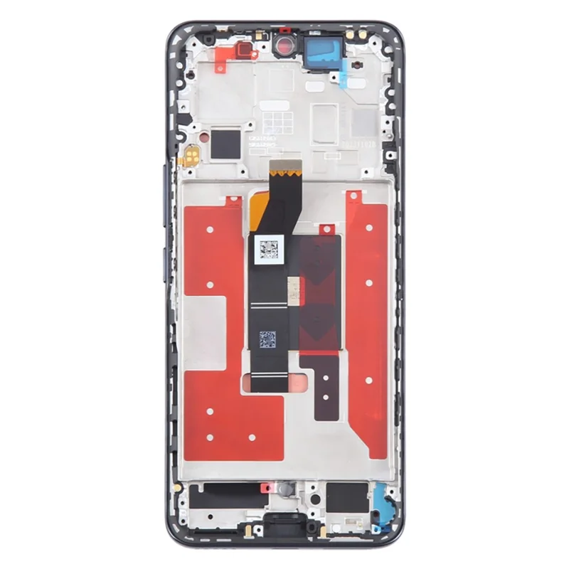 For Honor 100 5G MAA-AN00 OEM Grade S OLED Screen and Digitizer Assembly + Frame (Without Logo) - Black-Cellmalls