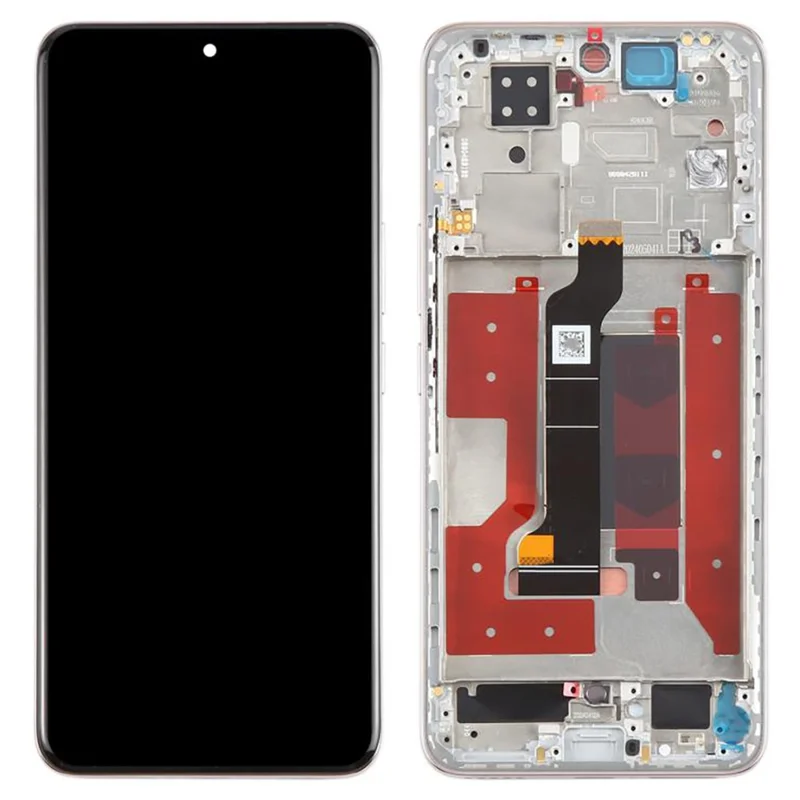 For Honor 200 5G ELI-AN00, ELI-NX9 OEM Grade S OLED Screen and Digitizer Assembly + Frame (Without Logo) - Black-Cellmalls