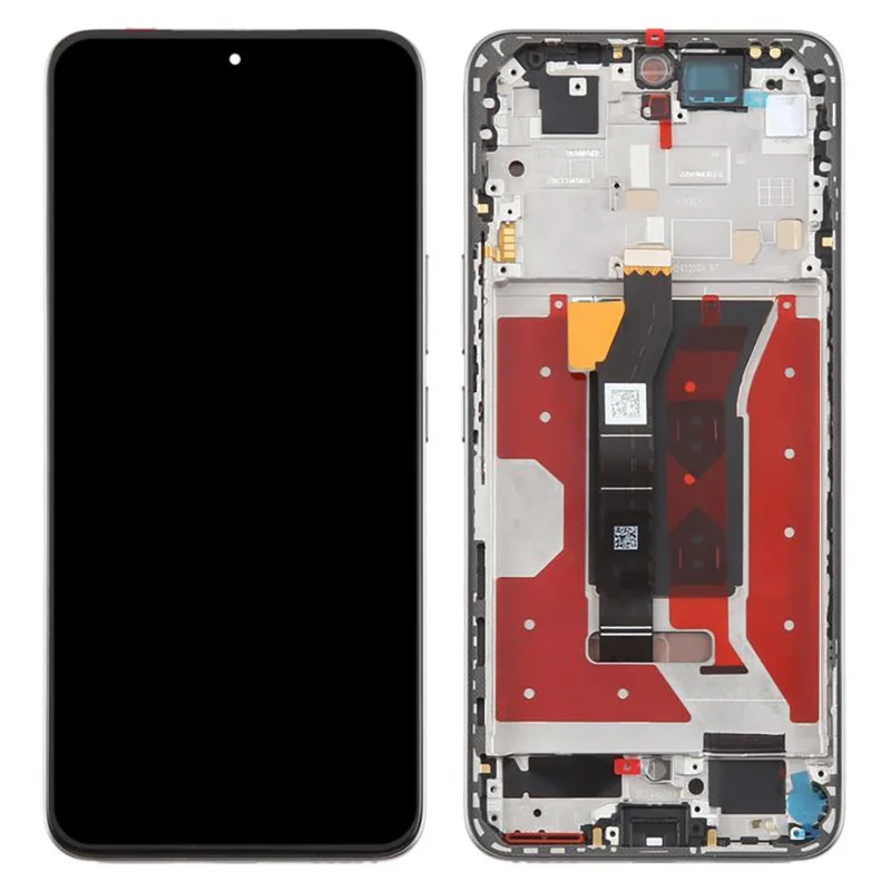 For Honor 300 AMM-AN00 OEM Grade S OLED Screen and Digitizer Assembly + Frame (Without Logo) - Black-Cellmalls