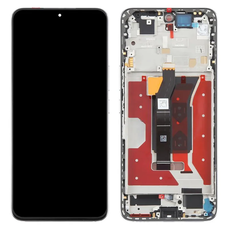 For Honor 300 AMM-AN00 OEM Grade S OLED Screen and Digitizer Assembly + Frame (Without Logo) - Black-Cellmalls