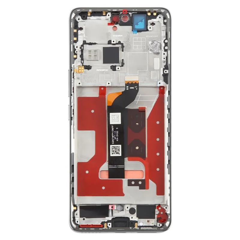 For Honor 300 Pro AMP-AN00 OEM Grade S OLED Screen and Digitizer Assembly + Frame (Without Logo) - Black-Cellmalls