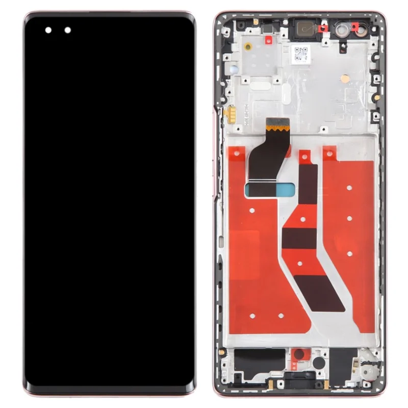 For Honor 50 Pro RNA-AN00 OEM Grade S OLED Screen and Digitizer Assembly + Frame (Without Logo) - Black-Cellmalls