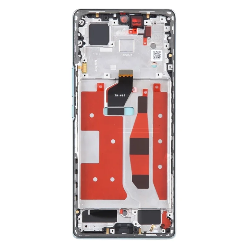 For Honor 60 LSA-AN00 OEM Grade S OLED Screen and Digitizer Assembly + Frame (Without Logo) - Green-Cellmalls