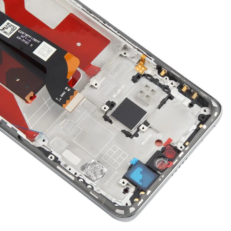 For Honor 300 Pro AMP-AN00 OEM Grade S OLED Screen and Digitizer Assembly + Frame (Without Logo) - Black-Cellmalls