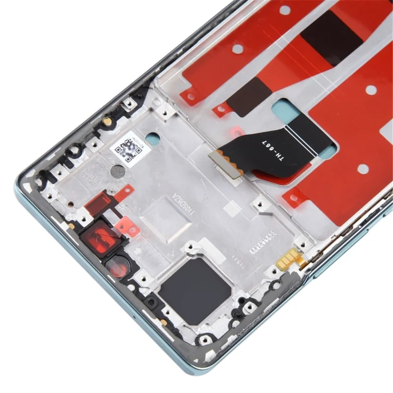 For Honor 60 LSA-AN00 OEM Grade S OLED Screen and Digitizer Assembly + Frame (Without Logo) - Green-Cellmalls