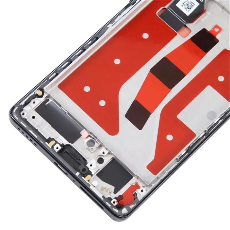 For Honor 80 5G ANN-AN00 OEM Grade S OLED Screen and Digitizer Assembly + Frame (Without Logo) - Black-Cellmalls